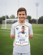 Mbappe Madrid FC Football Card – thumbnail 2