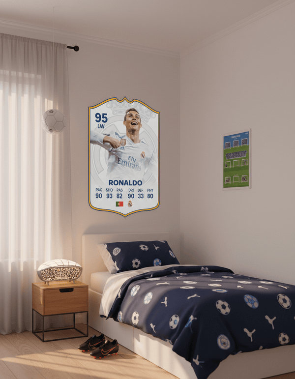 Ronaldo Madrid FC Football Card