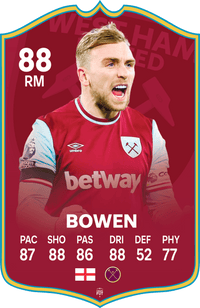 Bowen Westham FC Football Card