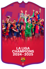 Barcelona – La Liga Champions 24/25 FC Football Card – thumbnail 1