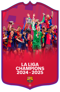 Barcelona – La Liga Champions 24/25 FC Football Card