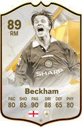 Beckham Icon FC Football Card