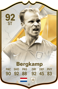 Bergkamp Icon FC Football Card