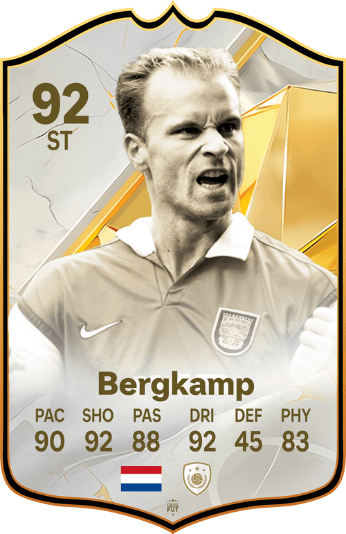 Bergkamp Icon FC Football Card