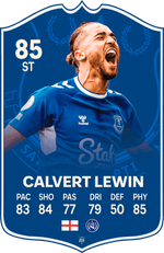 Calvert-Lewin Everton FC Football Card – thumbnail 1