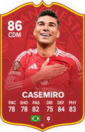 Carlos Casemiro Man UTD FC Football Card