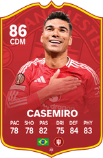 Carlos Casemiro Man UTD FC Football Card – thumbnail 1