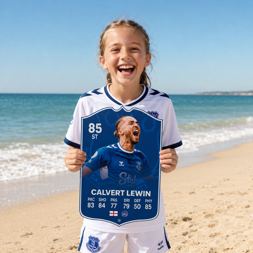 Calvert-Lewin Everton FC Football Card