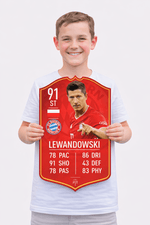 Lewandowski Bayern FC Football Card – thumbnail 2