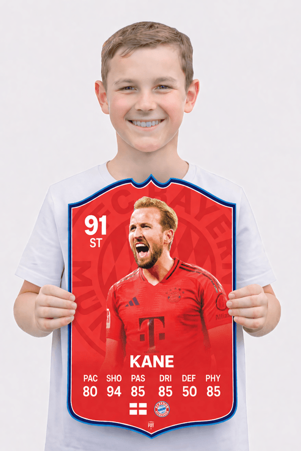 Harry Kane Bayern FC Football Card