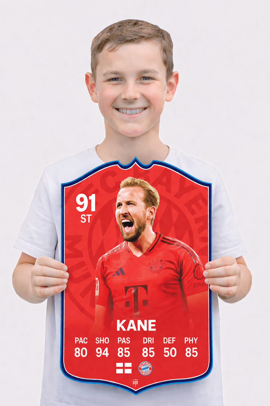 Harry Kane Bayern FC Football Card