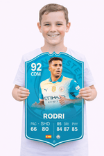 Rodri Man City FC Football Card – thumbnail 2