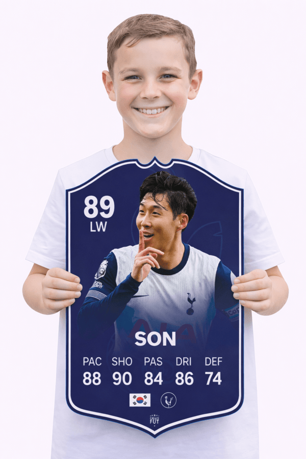 Son Heung-min Tottenham FC Football Card