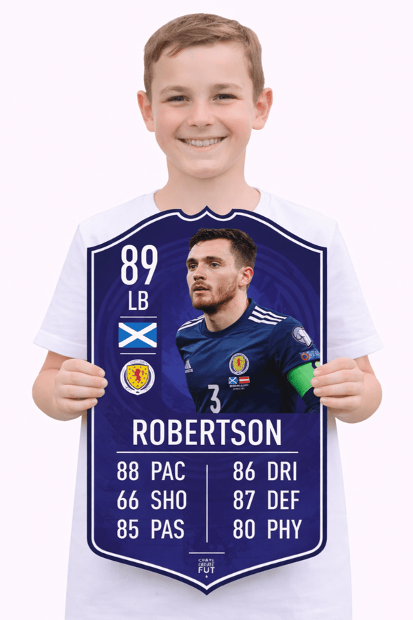 ROBERTSON Scotland EURO 2020 FC Football Card
