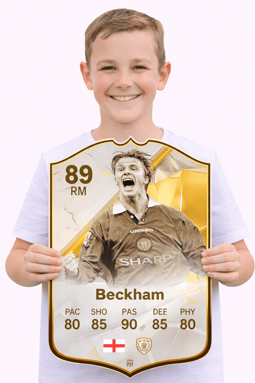 Beckham Icon FC Football Card