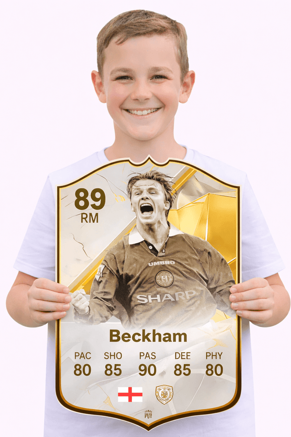 Beckham Icon FC Football Card