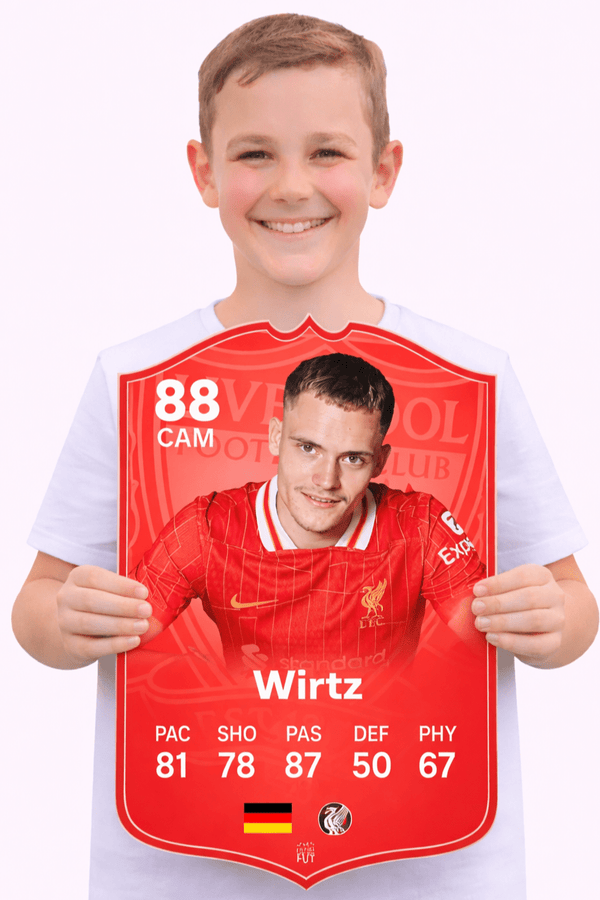 Wirtz Liverpool FC Football Card