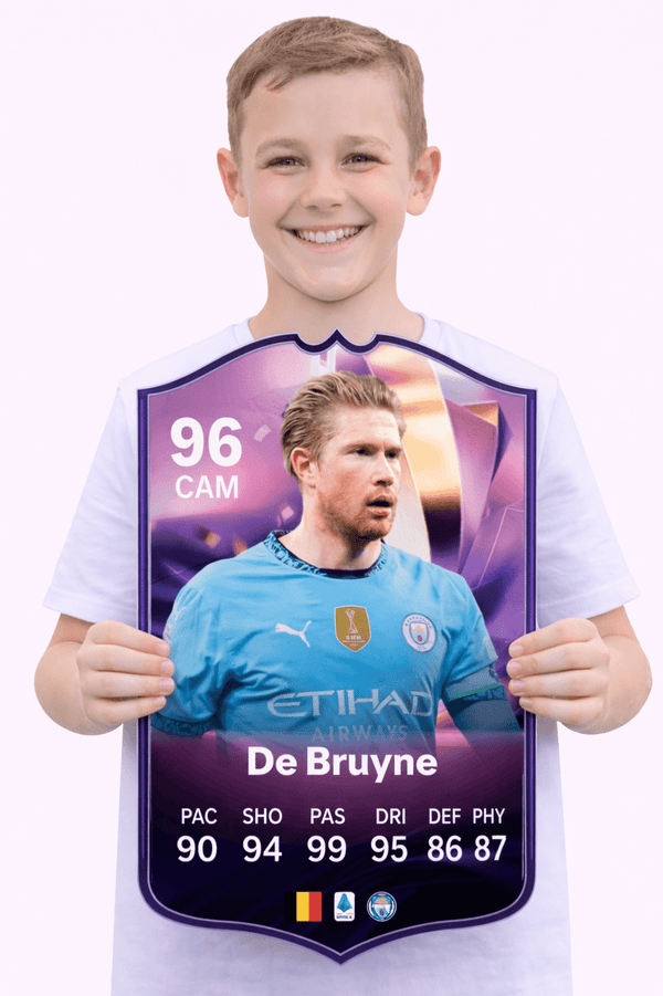 Kevin De Bruyne Man City End of Era FC Football Card
