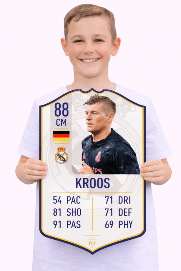 Toni Kroos Real Madrid FC Football Card