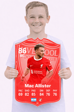 Alexis Mac Allister Liverpool FC Football Card – thumbnail 2