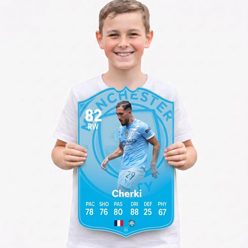 Cherky Man City FC Football Card