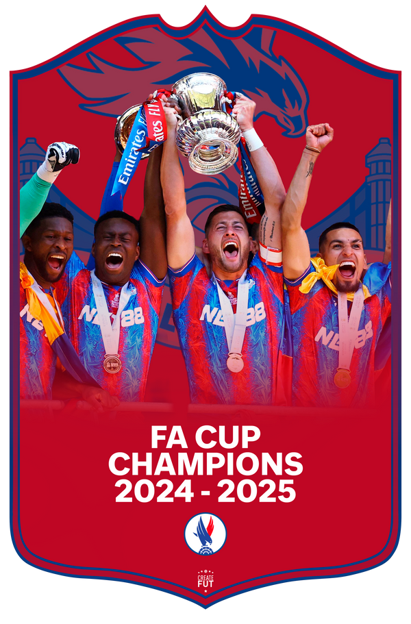 Crystal Palace – FA CUP Champions 24/25 FC Football Card