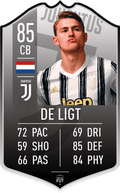 De Ligt Juve FC Football Card