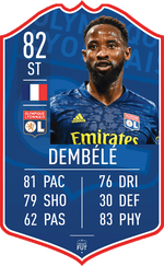 Dembele Lyon FC Football Card – thumbnail 1
