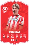 Dibling Southampton FC Football Card