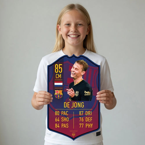 De Jong Barcelona FC Football Card
