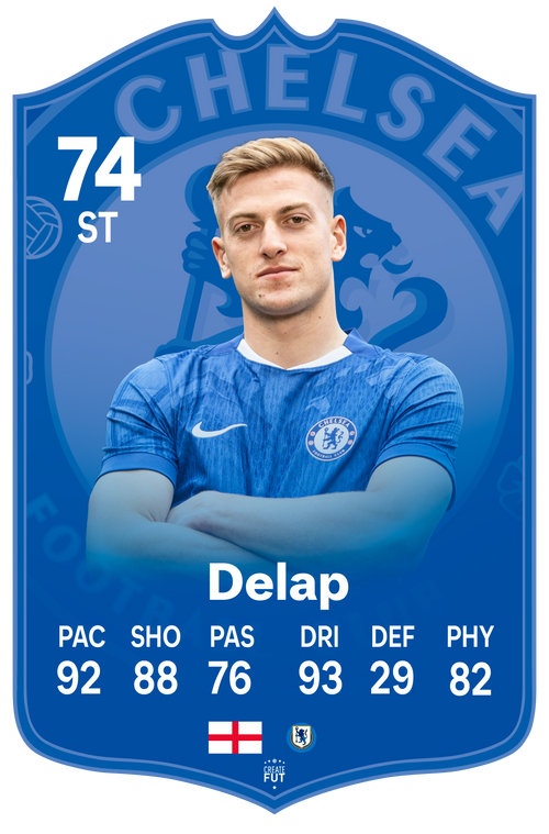Delap Chelsea FC Football Card