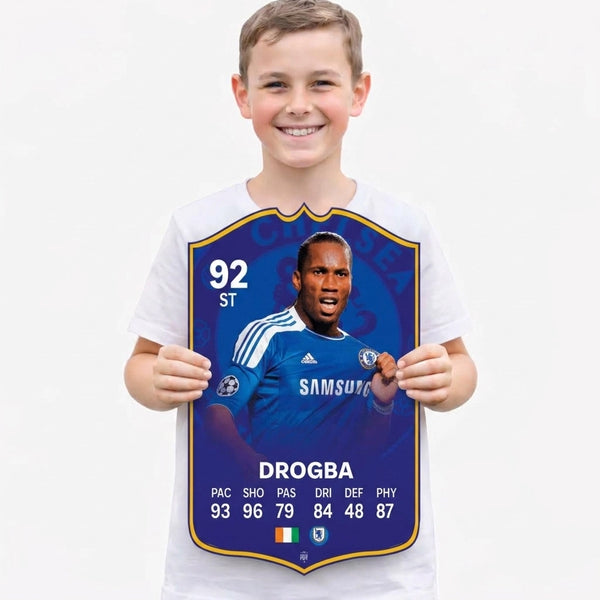 Drogba Chelsea FC Football Card