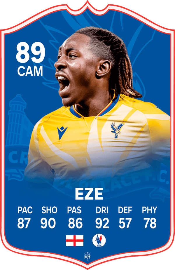 Eze Arsenal FC Football Card