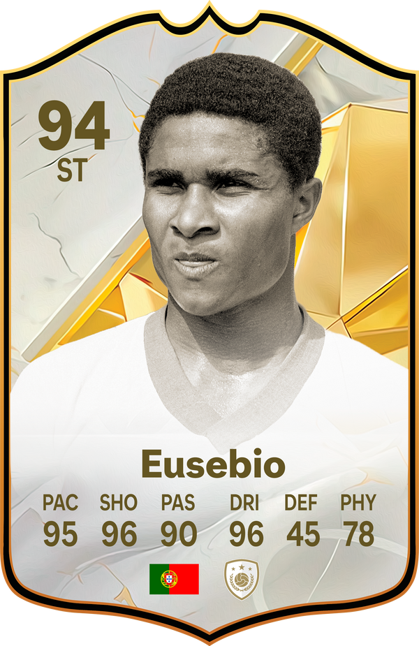 Eusebio Icon FC Football Card