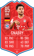 Gnabry Munich FC Football Card