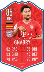 Gnabry Munich FC Football Card – thumbnail 1