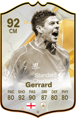 Gerrard Icon FC Football Card