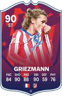 Griezmann FC Football Card