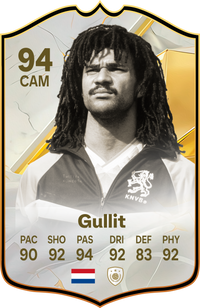 Gullit Icon FC Football Card