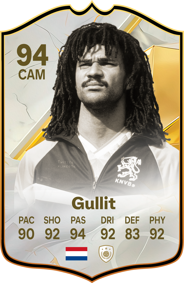 Gullit Icon FC Football Card
