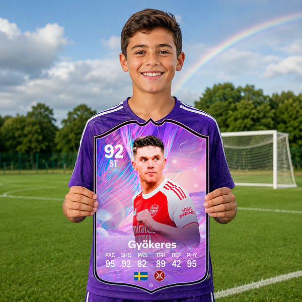 Viktor Gyökeres Arsenal FC26 Football Card - The Best Gift for Football Fans