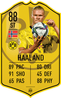 Haaland BVB FC Football Card