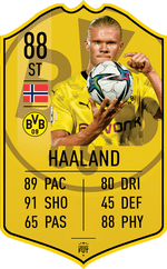 Haaland BVB FC Football Card – thumbnail 1