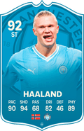 Haaland Man City FC Football Card