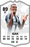 Isak Newcastle FC Football Card