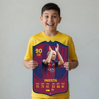 Iniesta FCB FC Football Card