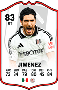 Jiménez Fulham FC Football Card