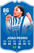 Joao Pedro Brighton FC Football Card