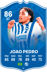 Joao Pedro Brighton FC Football Card – thumbnail 1