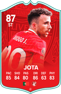 Diogo Jota Liverpool FC Football Card